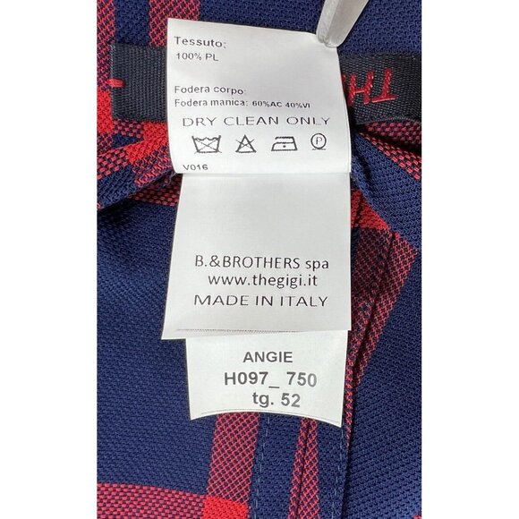 The GiGi Angie Unstructured Blazer Jacket Mens EU 52 US 42 Made In Italy - Picture 11 of 16